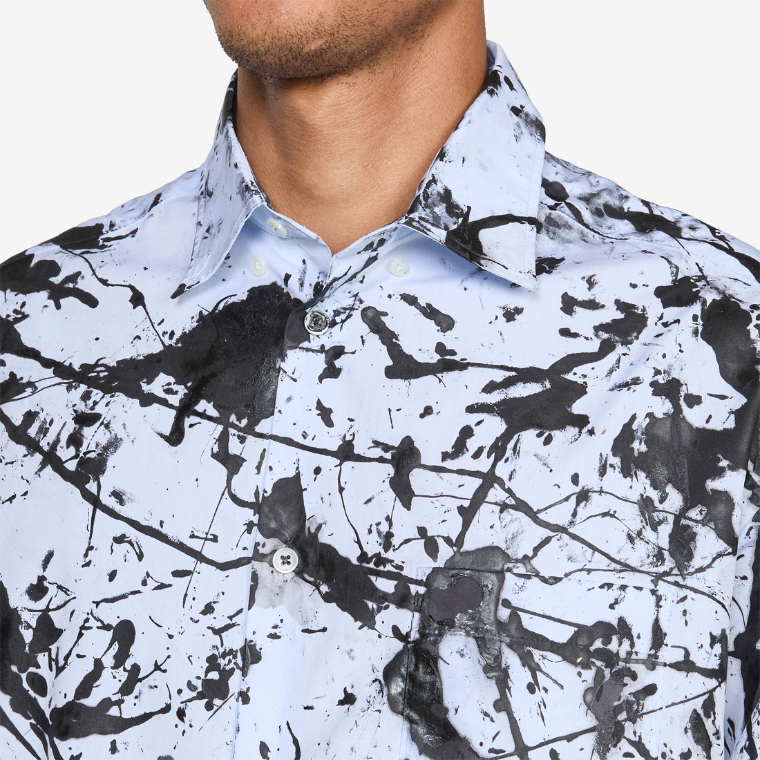 Button Down Shirt Hand-Painted Shirts