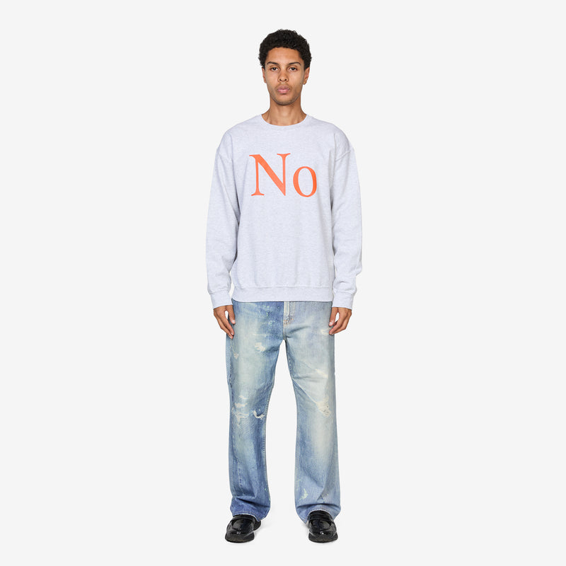 No Crewneck Ash Jumpers