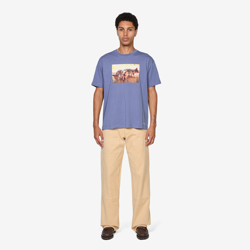 Pigs Farm T-Shirt Navy Tees