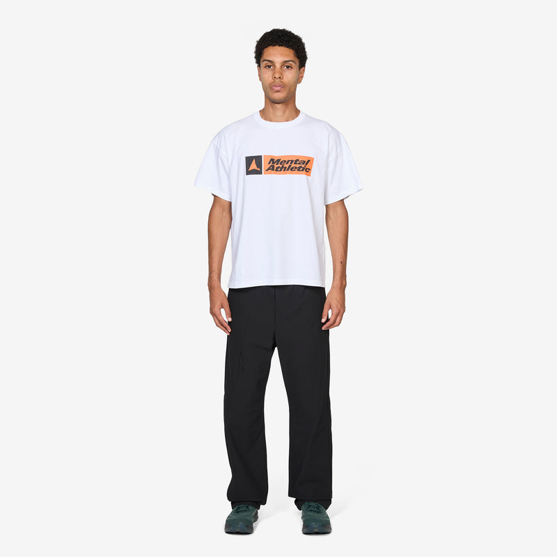 Mental Athletic x Logo T-Shirt Off White Tees