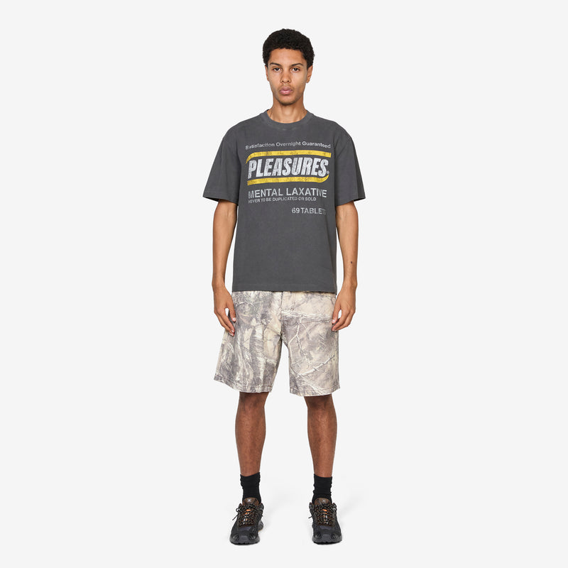 Relief Heavyweight T-Shirt Faded Black Shirts