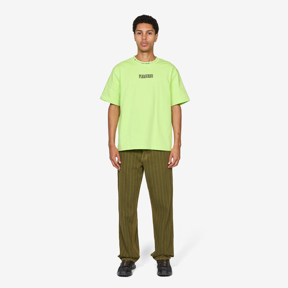 Rail Stripe Work Pants Brown Pants