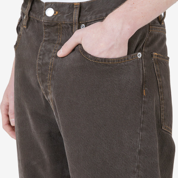 Wide Twist Jeans Vintage Brown