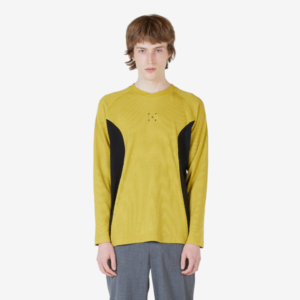 Sports Waffle Longsleeve T-Shirt Cress Green
