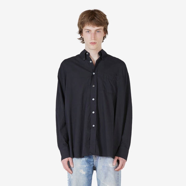 Borrowed BD Shirt Black Voile