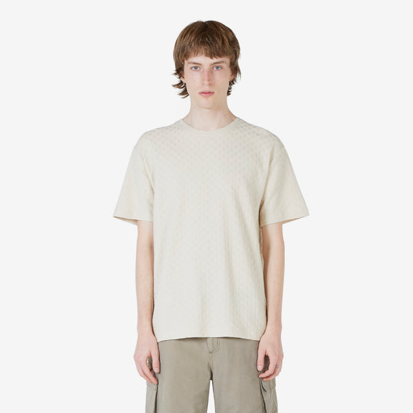 Jacquard T-Shirt Stone