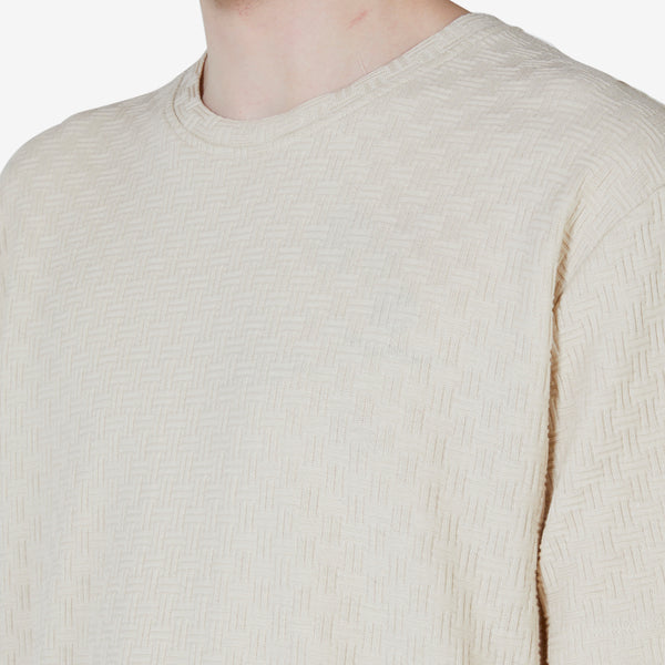 Jacquard T-Shirt Stone