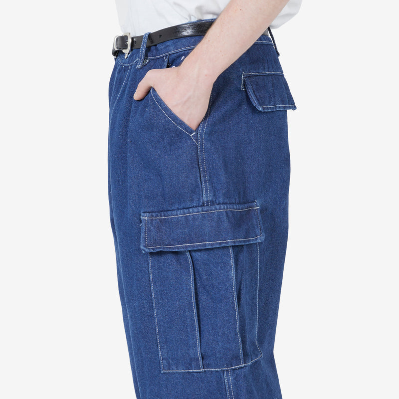 Denim Cargo Pant Rinsed