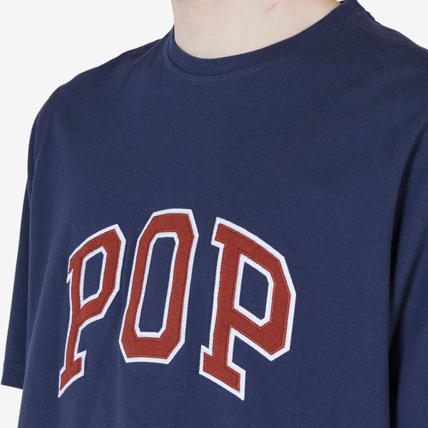 Arch T-Shirt Navy | Fired Brick
