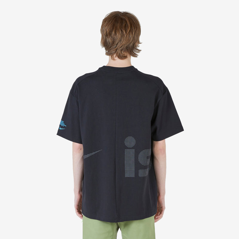 ISPA Short Sleeve T-Shirt Black | Baltic Blue | Iron Grey