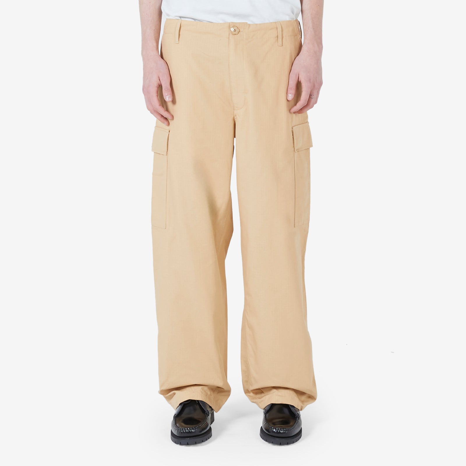 パンツ ZW COLLECTION CARGO TROUSERS, M, camel Cargo Workwear Pant Camel – Above The Clouds