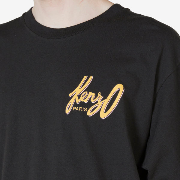 Kenzo Archive Oversize Logo T-Shirt Black