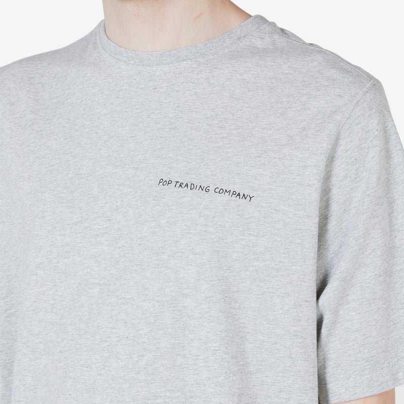 Floor Island T-Shirt Light Heather Grey