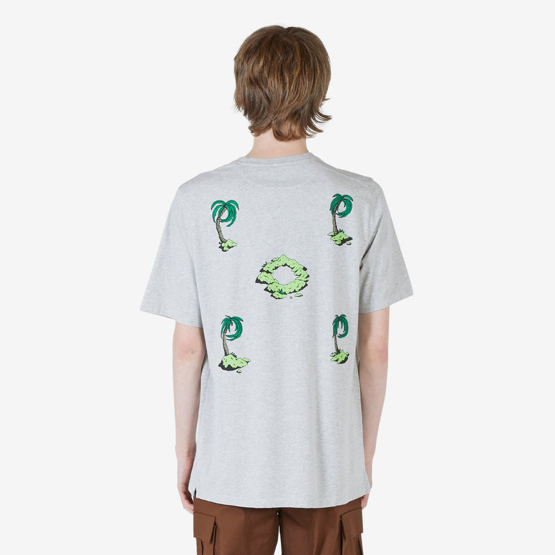 Floor Island T-Shirt Light Heather Grey