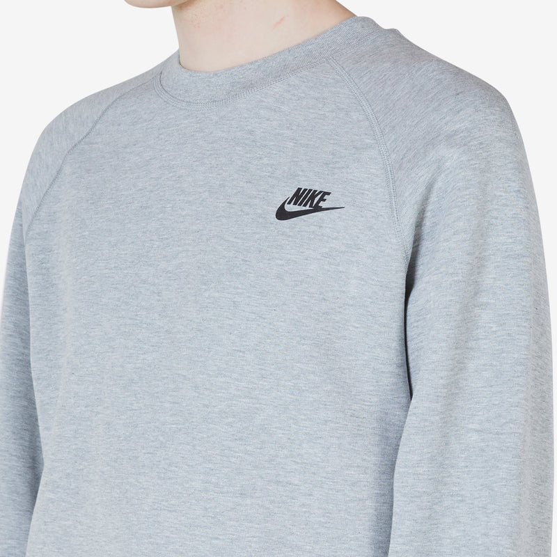 Tech Fleece OG Crewneck Sweatshirt Dark Grey Heather | Black