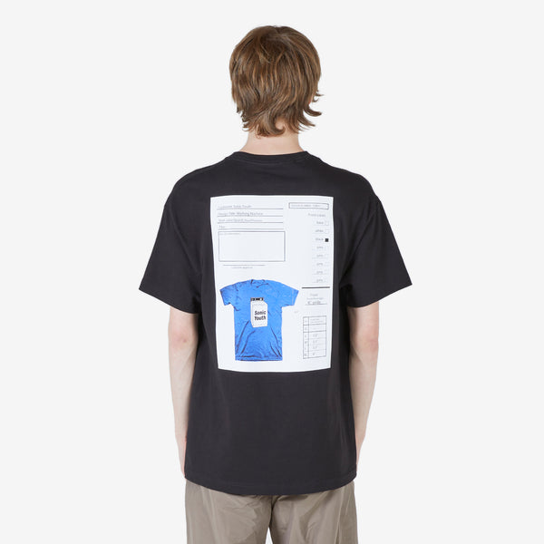Sonic Youth x Techpack T-Shirt Black