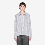Snooze Shirt Grey Raised Stripe