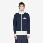 Elevated Pique Track Jacket Navy | Crystal