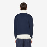 Elevated Pique Track Jacket Navy | Crystal