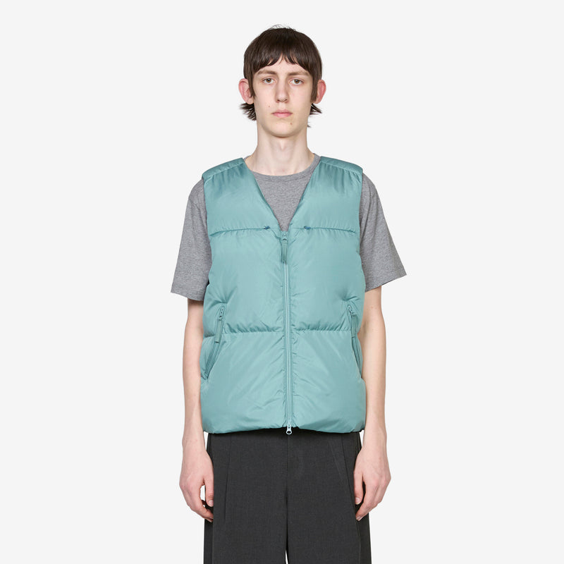 Element Down Vest Turquoise Jackets