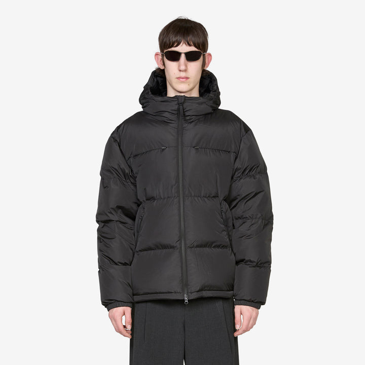 Element Down Jacket Charcoal Black Front