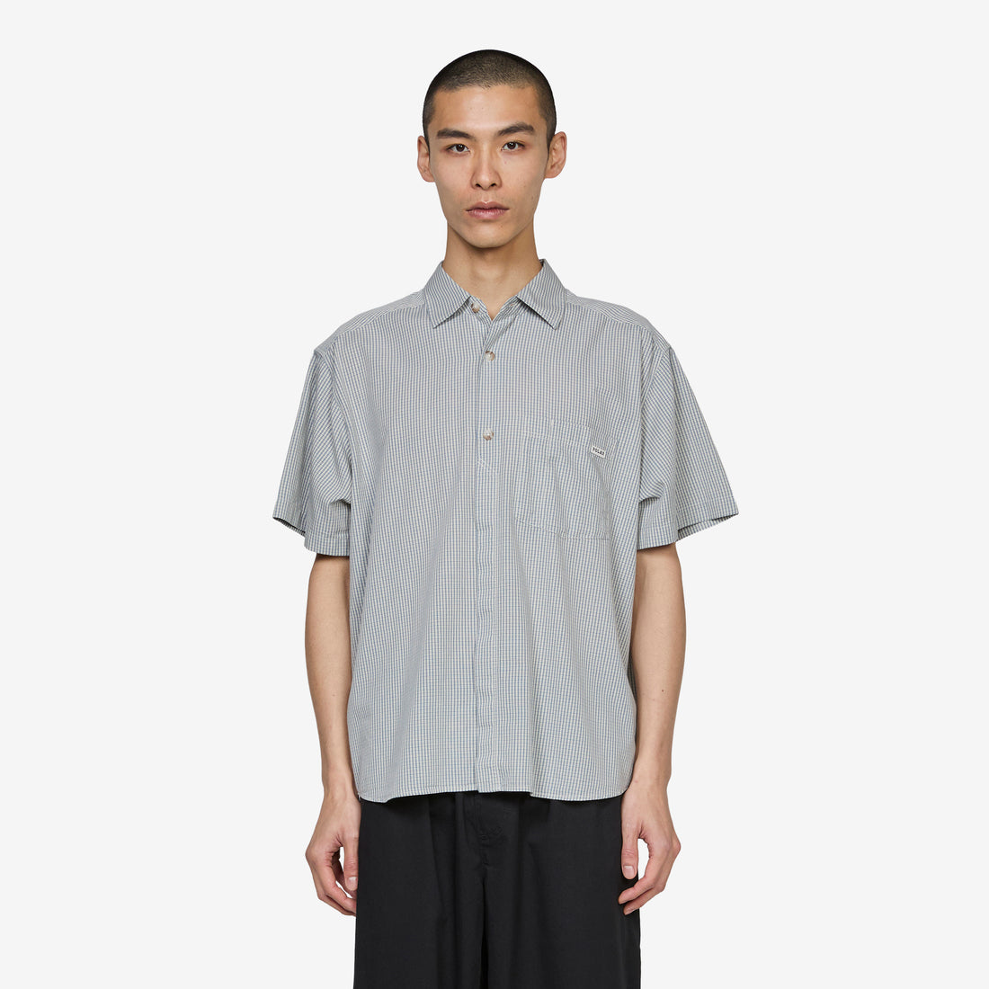 Mitch Shirt Blue Check Shirts