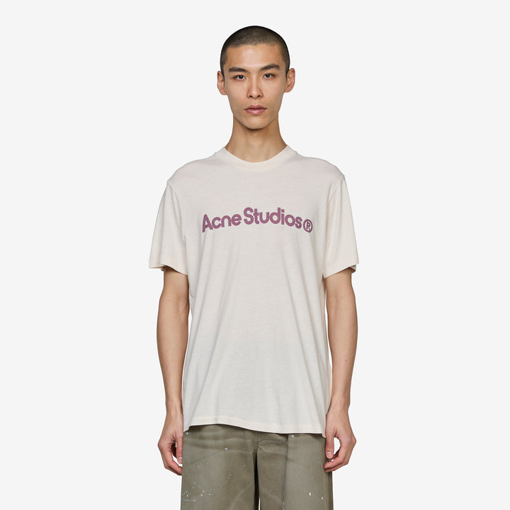 Eamon Registered T-Shirt Pale Pink Front