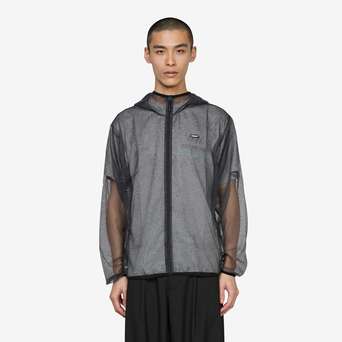Net Parka Black Jackets
