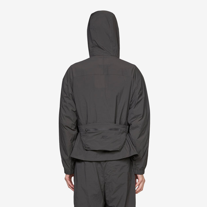 NB GREY Light Weight Hoodie Jacket Black Cement