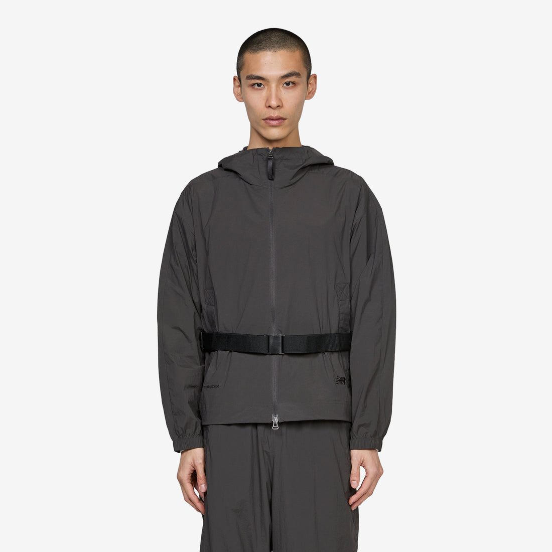 GREY Light Weight Hoodie Jacket Black Cement Jackets