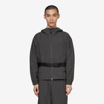 NB GREY Light Weight Hoodie Jacket Black Cement