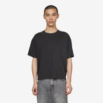 Boxy T-Shirt Garment Dye Jet Black