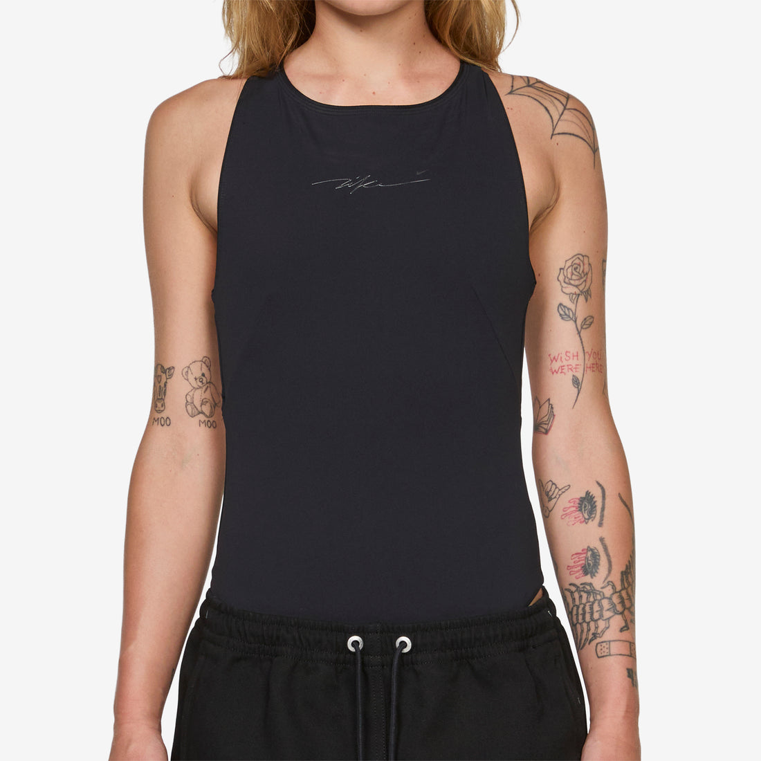 Women's Energy Bodysuit Black Tees