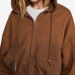 Women's Energy Studio Fleece Hoodie Cacao Wow