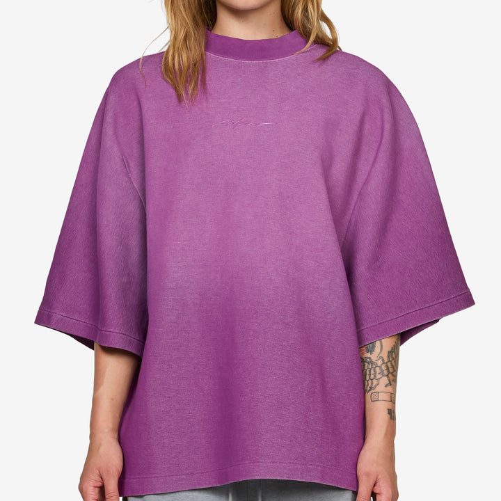 Women's Energy Oversized Short-Sleeve T-Shirt Bold Berry
