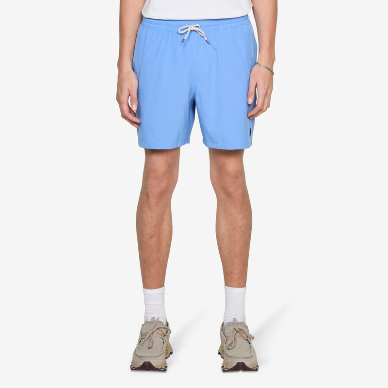 5.75-Inch Traveler Classic Swim Trunk Harbor Island Blue Shorts