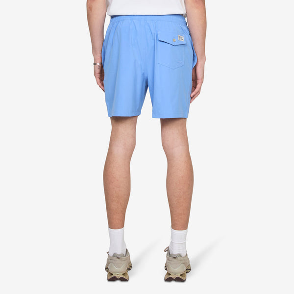 5.75-Inch Traveler Classic Swim Trunk Harbor Island Blue Shorts