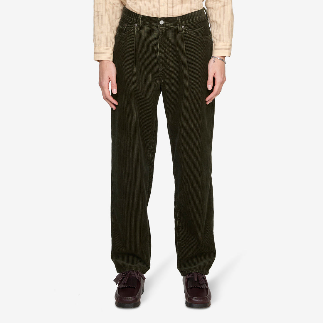 Barbour x 578 Pleated Rosin Cord Pants