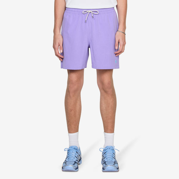 5.75-Inch Traveler Classic Swim Trunk Cactus Purple Shorts