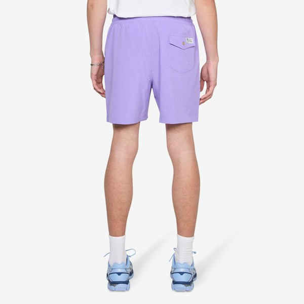5.75-Inch Traveler Classic Swim Trunk Cactus Purple Shorts