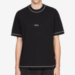 Info Stitch Organic T-Shirt Black