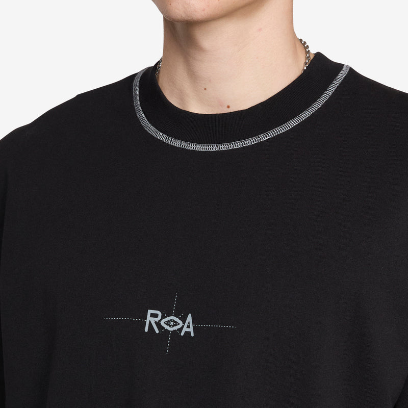 Info Stitch Organic T-Shirt Black Tees