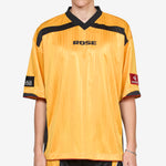 Printed Football Top Yellow Gold