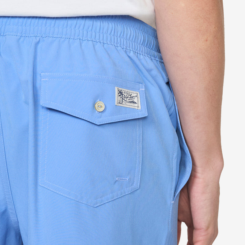 5.75-Inch Traveler Classic Swim Trunk Harbor Island Blue Shorts