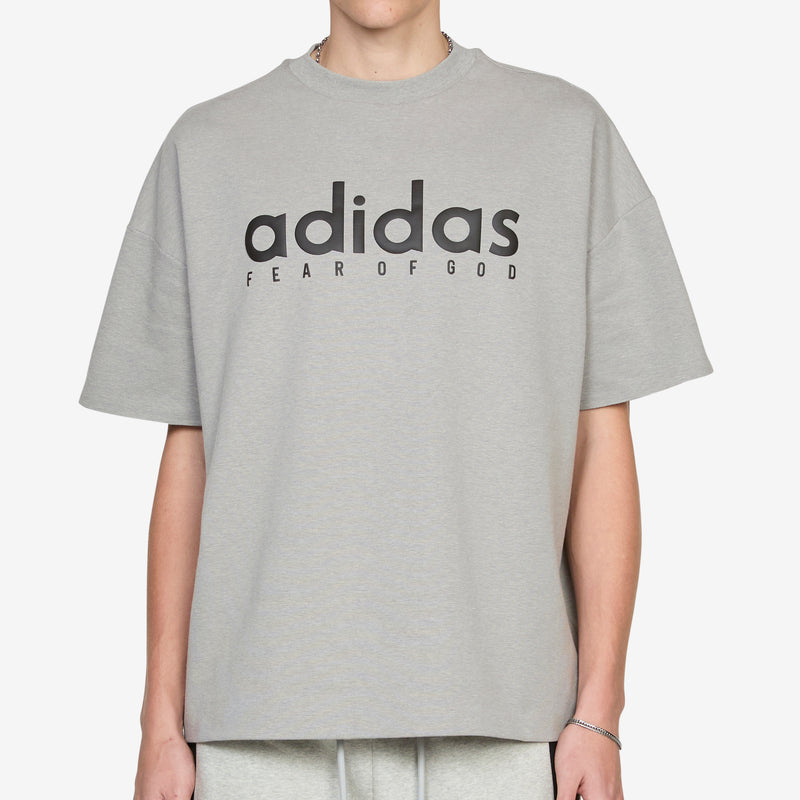 Fear of God Athletics x Quickdry Jersey Short Sleeve T-Shirt Medium Grey Heather Footwear