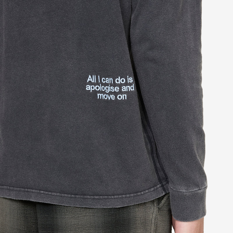 Changing Constants Longsleeve T-Shirt Strong Vintage Black Tees
