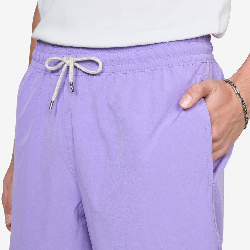 5.75-Inch Traveler Classic Swim Trunk Cactus Purple Shorts