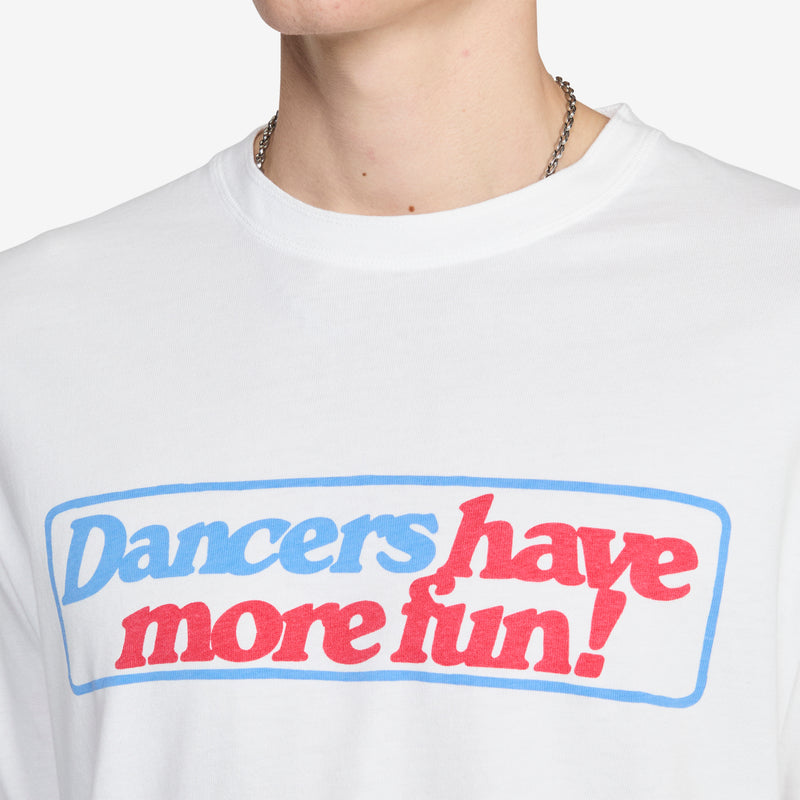 Dancers Have More Fun Longsleeve T-Shirt Off White Tees