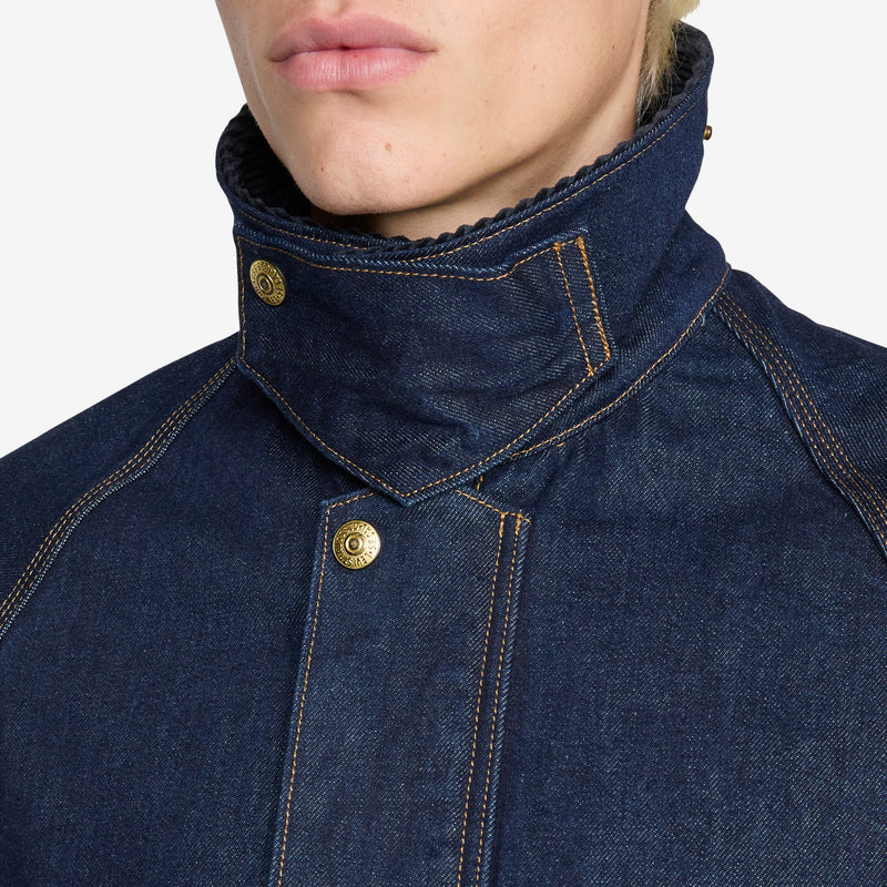 Barbour x Bedale OS Dark Rinsed Denim Jackets
