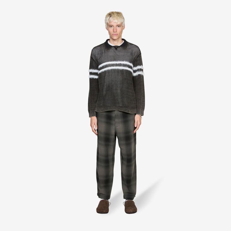 Spectrum Mesh Jumper Vintage Black Jumpers